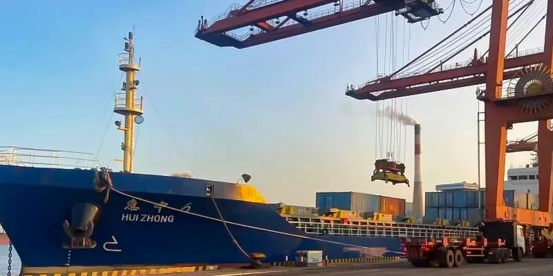 河北港口開辟“公路+內(nèi)河+海運”集裝箱多式聯(lián)運新路徑